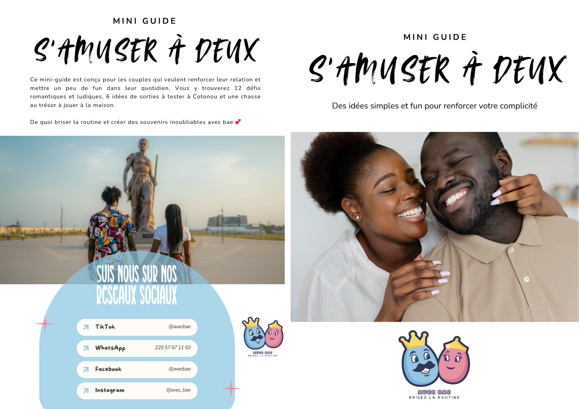 Aperçu du mini guide S’amuser à deux